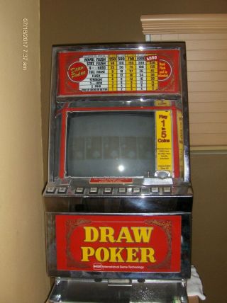 Draw Poker Video Igt Vintage Slot Machine