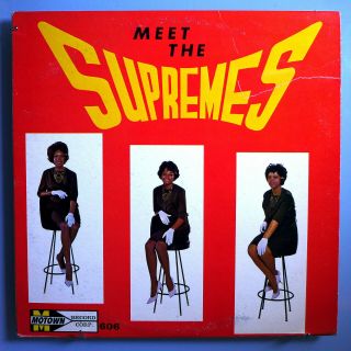 The Supremes Meet The Supremes Insanely Rare Orig 