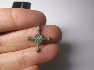 Ancient Cross 10 - 12th Centuries Metal Detector Finds 100