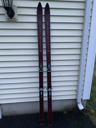 Vintage Rossignol Strato 102 Skis 203cm With Geze 952 Bindings Rare