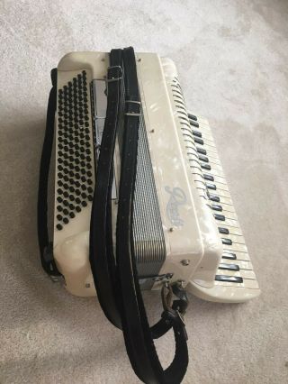 EXTREMELY RARE VINTAGE (1950 ' S) RIVOLI DELUXE ACCORDION AND SONOLA CARRYING CASE 7