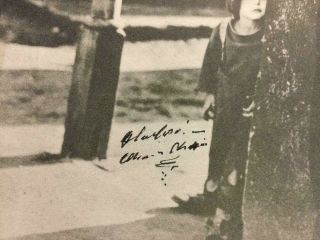 Charlie Chaplin Rare Vintage Autographed 8/10 Photo Gold Rush The Kid 4