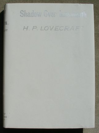 SHADOW OVER INNSMOUTH – H.  P.  Lovecraft Rare First Edition 2