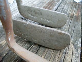 26 Vintage Antique Wooden Golf Clubs Spaulding Beagan Clancy Hagen Spoon JWX Tom 7