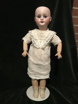 Rare Antique French Sfbj 60 Size 2 Paris 2/0 15” Doll Pull String Cryer Jumeau