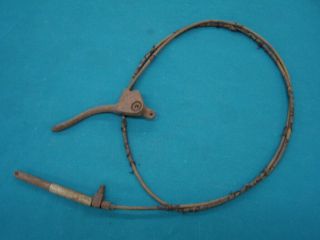 Indian Hedstrom Hendee Hand Brake Lever Assembly Antique Motorcycle