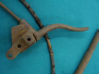 Indian Hedstrom Hendee Hand Brake Lever Assembly antique motorcycle 8