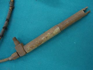 Indian Hedstrom Hendee Hand Brake Lever Assembly antique motorcycle 9