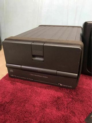 Mercedes Benz W124 W126 AMG Rare TV VHS CD Changer Glove box TV Tunner 4