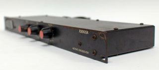 Vintage RLA Rane X3000A Active Crossover Rack Mount with RARE RLA FACEPLATE 3