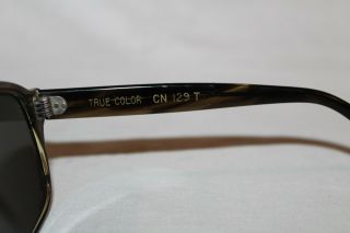 Vintage American Optical Sahara True Color Demi - Shell Sunglasses CN 129 T 6