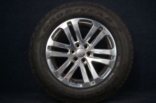 4 Gmc Canyon Colorado Wheels Tires Rims Oem Factory Rare Polished 18 In