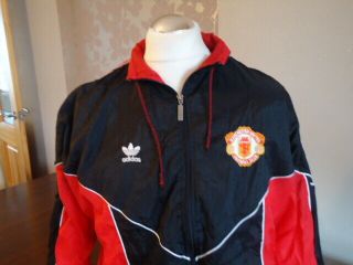 MANCHESTER UNITED adidas 1989 Jacket PLAYER ISSUE XL 46 