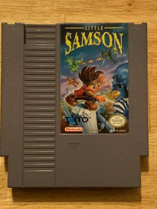 Little Samson (nintendo Entertainment System,  1992) Nes Rare & Authentic Game