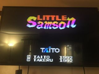 Little Samson (Nintendo Entertainment System,  1992) NES Rare & Authentic Game 4
