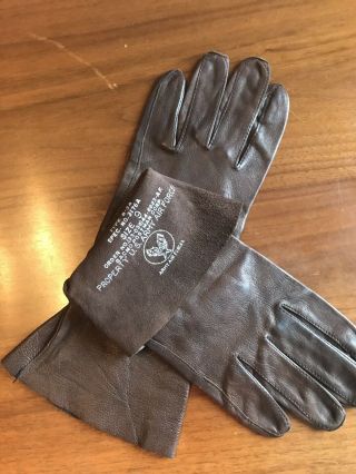 Ww2 Us Army Air Force B - 3a Pilots Gloves