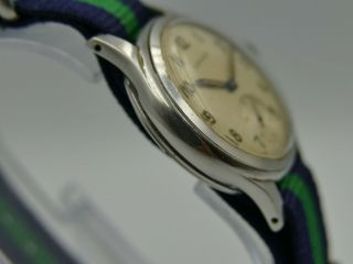 40 ' s vintage watch mens WWII military LONGINES Sei Tacche cal.  12.  68Z Ref.  23233 7