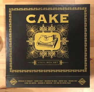 Cake Vinyl Box Set - - Rsd Record Store Day 2014 - Extremely Rare And Oop