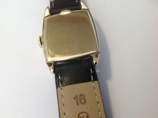 VTG HANDSOME MENS HAMILTON 747 WATCH 5