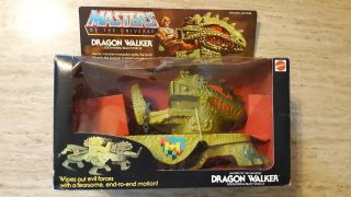 Vintage He Man Toy 1983 Misb Dragon Walker No.  4902 Mattel Ready For Afa