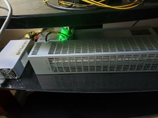 Antminer R4 7.  5 - 8.  5 Th/s Sha - 256 Miner With Power Supply.  Very Rare