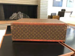 AUTHENTIC VINTAGE LOUIS VUITTON HARD CASE MONOGRAM TRUNK ALZER SUITCASE LUGGAGE 7