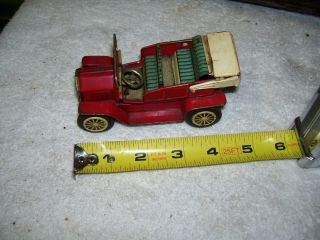 Vintage Tintoy Antique Friction Car Modern Toys Made In Japan