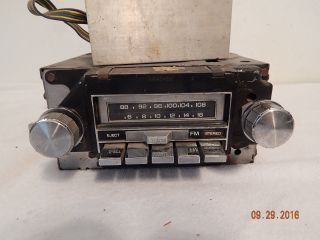 Vintage Delco Car Stereo Oem Factory Am/fm 8 Track 1970 