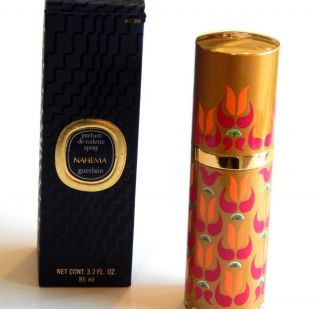 Rare 1979 Vintage Guerlain Nahéma Parfum De Toilette In Atomizer W Box