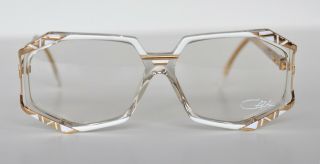 Cazal Vintage Eyeglasses - Nos - Model 355 - Col.  180 - Gold & White