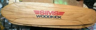Sims Woodkick Vintage 1970 