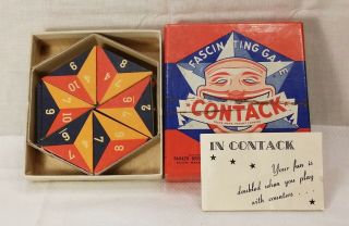 Vintage Contack Puzzle Game - Complete