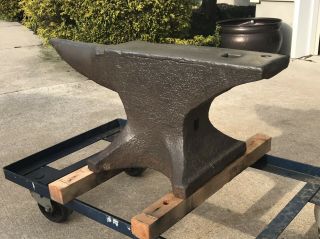 Peter Wright Anvil 144 Lbs Marked 1 - 1 - 10 Vintage Antique Blacksmithing