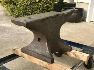 Peter Wright Anvil 144 lbs Marked 1 - 1 - 10 Vintage Antique Blacksmithing 2