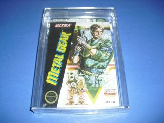 Metal Gear & Factory Vga 85 For Nes Nintendo Very Rare