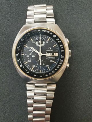 Omega Speedmaster Day Date Automatic Chronograph 40mm 1970s C1045 176,  0012