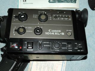 Canon 1014 XL - S 8 mm Vintage Movie Camera 4