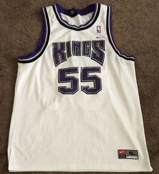 Vtg Nike Sacramento Kings Jason Williams 55 Nba Men’s Basketball Jersey Sz Xl