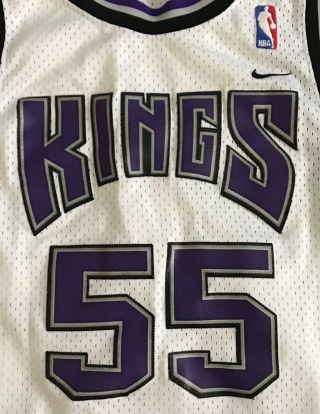 Vtg Nike Sacramento Kings Jason Williams 55 NBA Men’s Basketball Jersey Sz XL 2