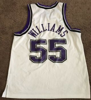 Vtg Nike Sacramento Kings Jason Williams 55 NBA Men’s Basketball Jersey Sz XL 3