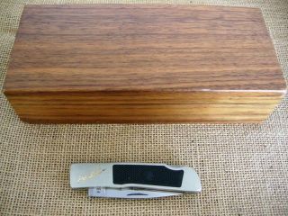 Gerber Lockback Folding Knife,  Gerber Design By R.  W.  Loveless,  Vintage,  Box