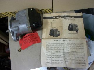 Vtg Fairbanks Morse Fm - J2b Magneto 2 Cylinder Engine Motor John Deere Tractor
