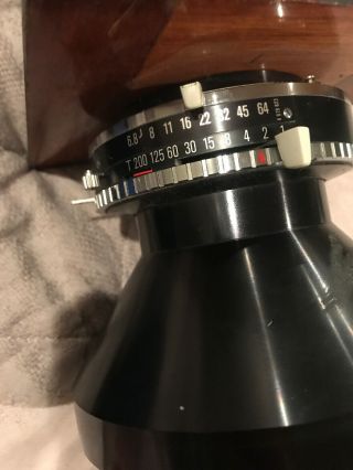 RARE Schneider Optik Kreuznach - Angulon 210mm f/8 Ultra Large Format Lens 8