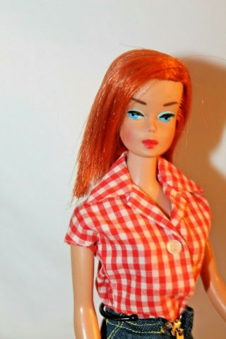 Vintage Barbie Color Magic Barbie 1150 Red Scarlet Flame Hair Rare Exc
