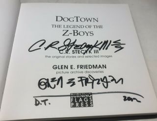 DOGTOWN - The Legend Of The Z - BOYS SIGNED Stecyk Friedman Biniak Ruml Paul C. 2
