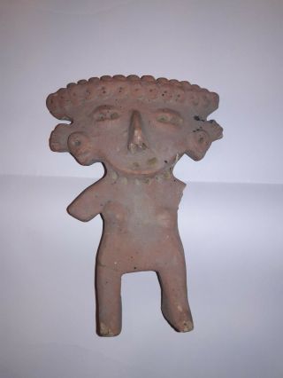 Pre Columbian Clay Figure
