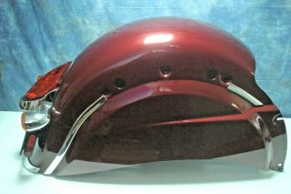 Indian Rear Fender Burgandy 17 - 18 Classic Chief Vintage Chieftain Roadmaster Oh