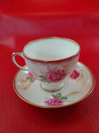 Vintage Old Royal Bone China Tea Cup & Saucer.  England