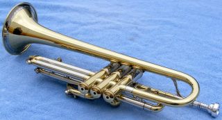 Vintage Olds Cornet W/Case,  Near Flawless in Playing 2