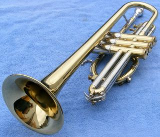 Vintage Olds Cornet W/Case,  Near Flawless in Playing 3
